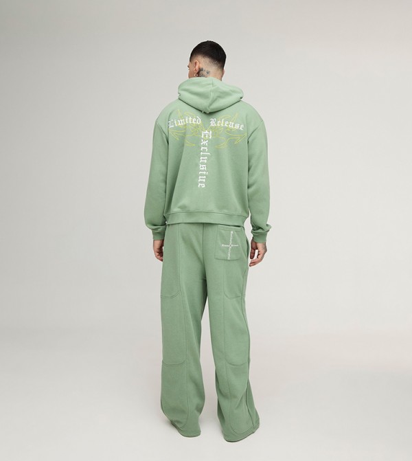 boohooMAN  Clothing Set - Green Co-Ord Set