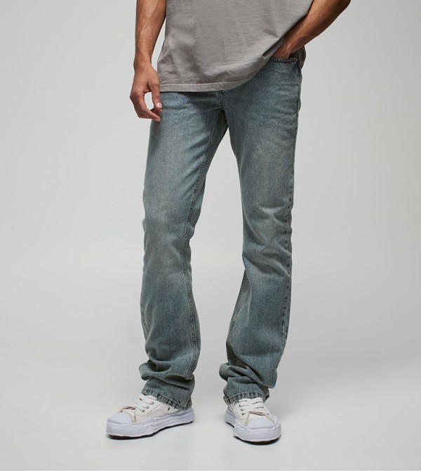 بوهو مان  بناطيل جينز - أزرق Slim Jeans