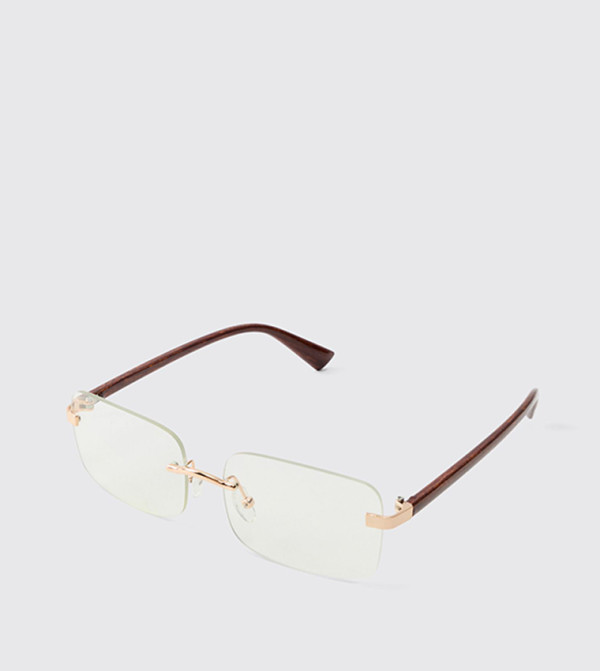 boohooMAN  Sunglasses - Gold undefined
