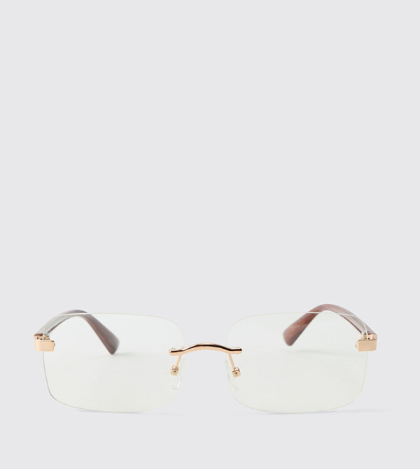 boohooMAN  Sunglasses - Gold undefined