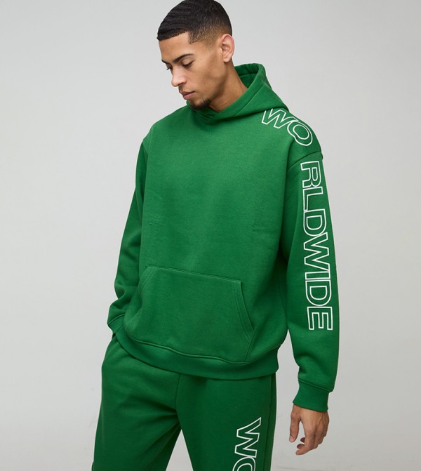 boohooMAN  Clothing Set - Green Co-Ord Set