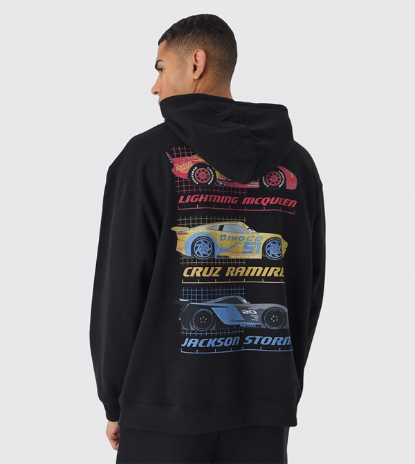 boohooMAN  Clothing - Black Hoodies