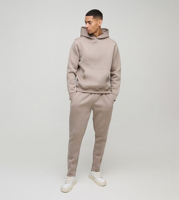 boohooMAN  Clothing Set - Taupe Co-Ord Set
