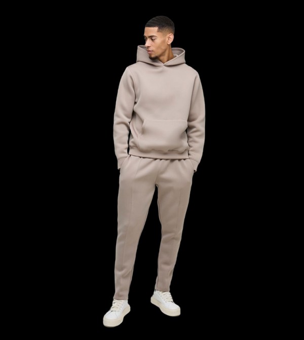 boohooMAN  Clothing Set - Taupe Co-Ord Set