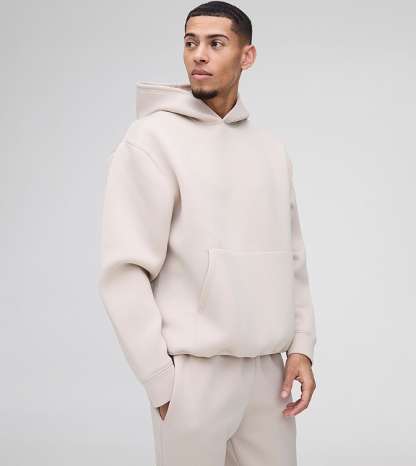 boohooMAN  Co-Ord Set - Beige Co-Ord Set