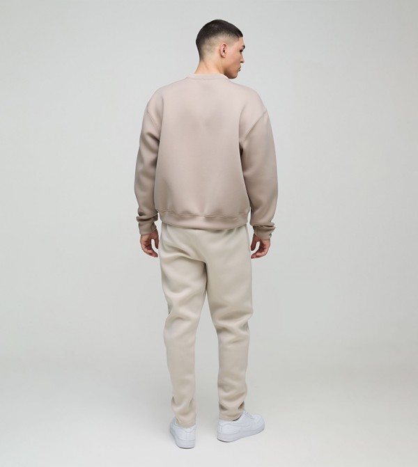 boohooMAN  Hoodies & Sweatshirts - Beige Sweatshirts