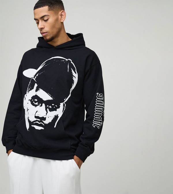 boohooMAN boohooMAN - Black Hoodies