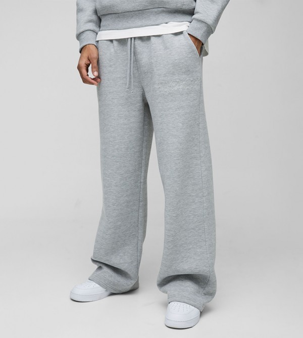 boohooMAN boohooMAN - Grey Joggers