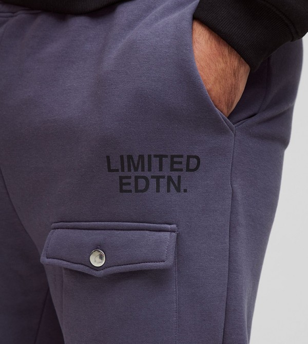 boohooMAN Joggers - Purple Joggers