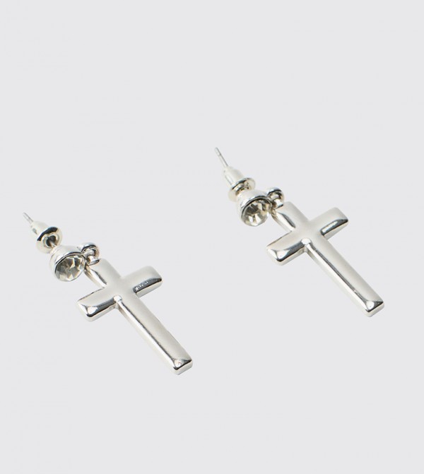 boohooMAN  Jewellery - Silver Earrings