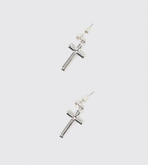 boohooMAN  Jewellery - Silver Earrings