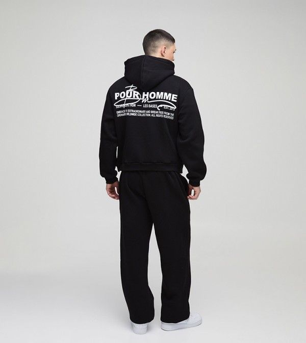 boohooMAN  Co-Ord Set - Black Co-Ord Set