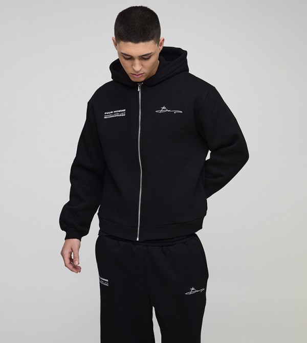 boohooMAN  Co-Ord Set - Black Co-Ord Set