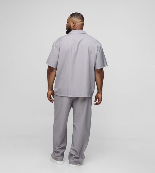 boohooMAN  - Grey Casual Pants