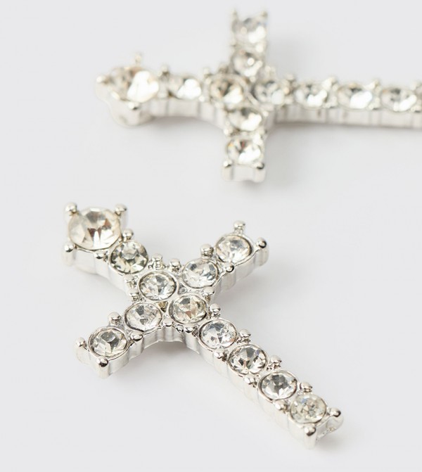 boohooMAN  Jewellery - Silver Earrings