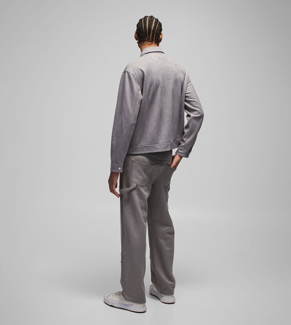 boohooMAN  Shirts - Grey Long Sleeves