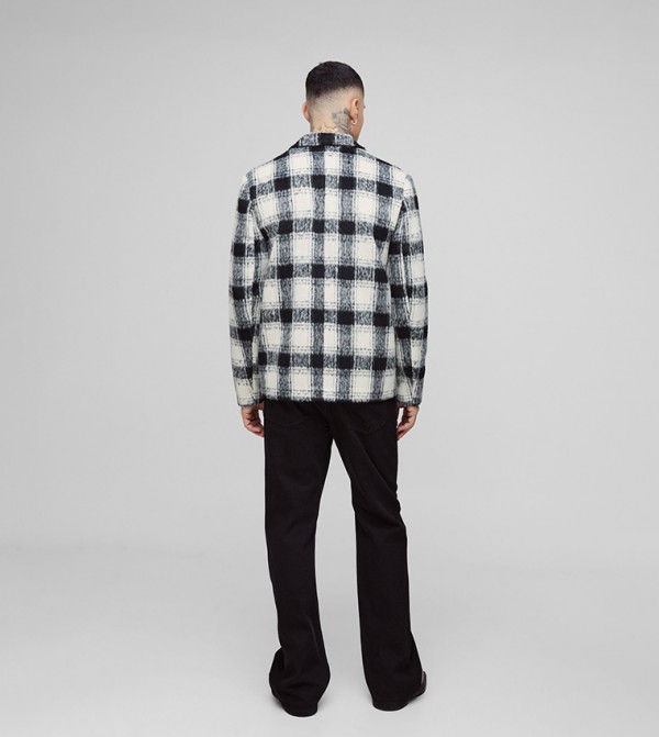 boohooMAN  Overcoats - Black Overcoats