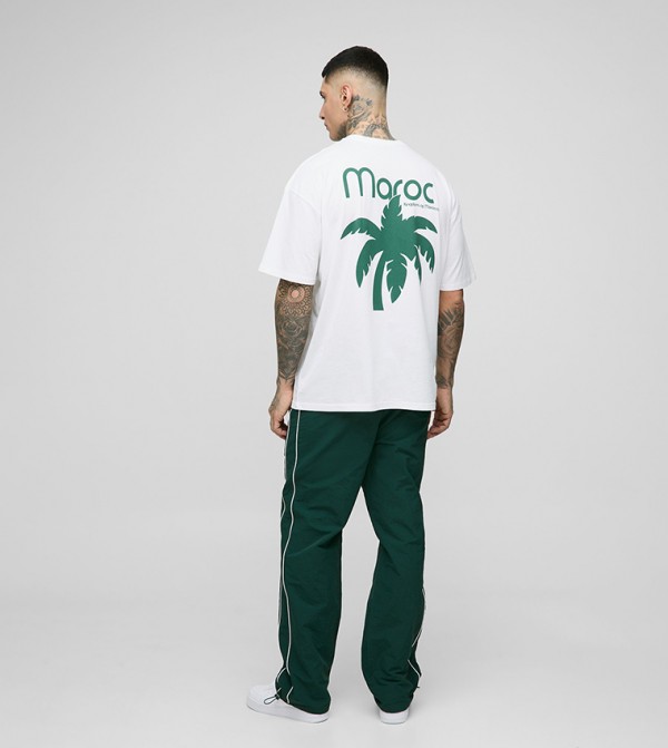 boohooMAN  Pants & Chinos - Green Casual Pants
