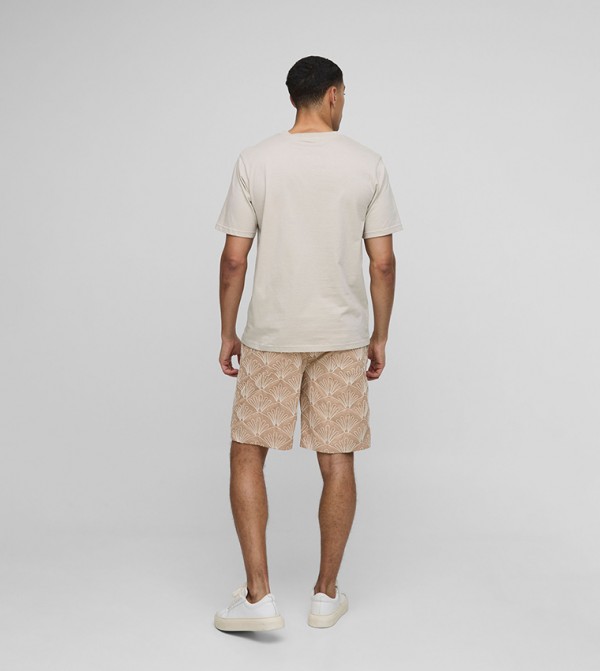 boohooMAN  - Taupe Casual Shorts