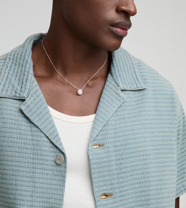 boohooMAN Shirts - Blue Short Sleeves