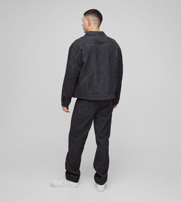 boohooMAN  Denim Jackets - Black Denim Jackets