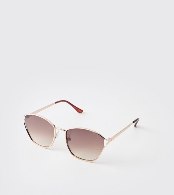 boohooMAN  Sunglasses - Gold undefined