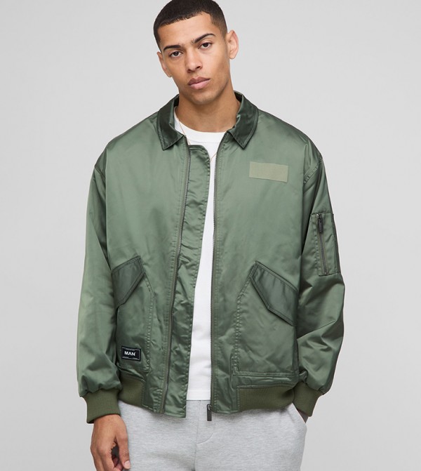 boohooMAN  - Khaki Casual Jackets