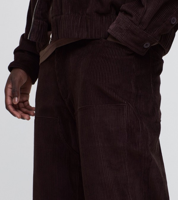 boohooMAN  Pants & Chinos - Brown Casual Pants