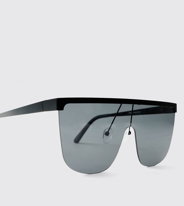 boohooMAN  Sunglasses - Black undefined