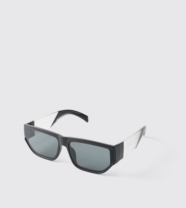 boohooMAN  Sunglasses - Black undefined
