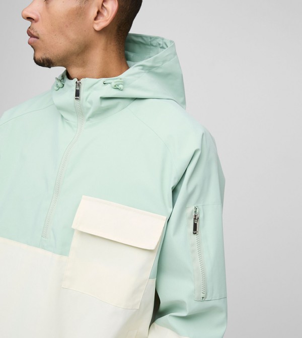 boohooMAN  Overcoats - Green Overcoats