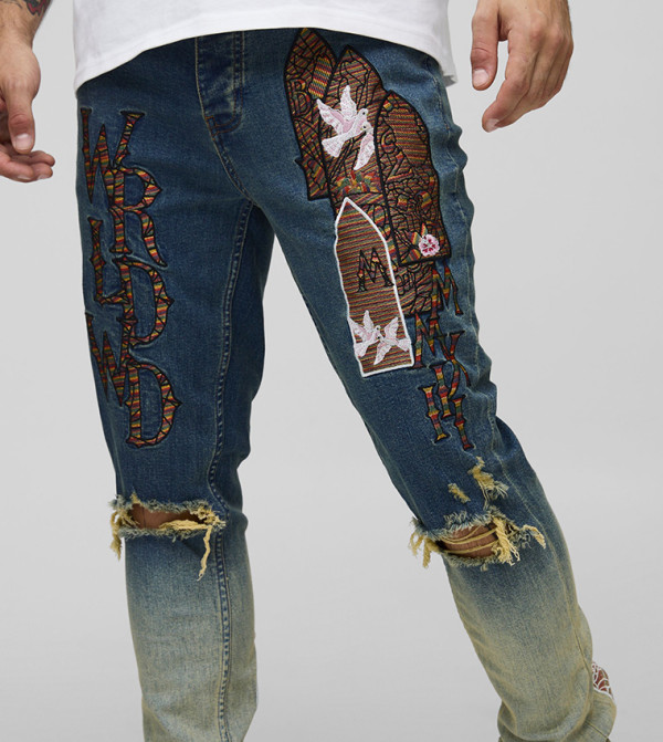 بوهو مان جينزات ضيقة جداً - أزرق جينز ضيق