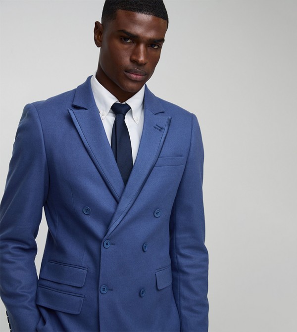 boohooMAN  Blazers - Blue Blazers
