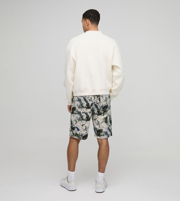 boohooMAN  Shorts - Blue Casual Shorts