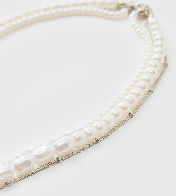 boohooMAN  Jewellery - Silver Necklaces & Pendants