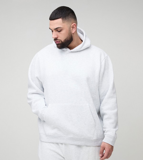 boohooMAN  Hoodies & Sweatshirts - Grey Hoodies