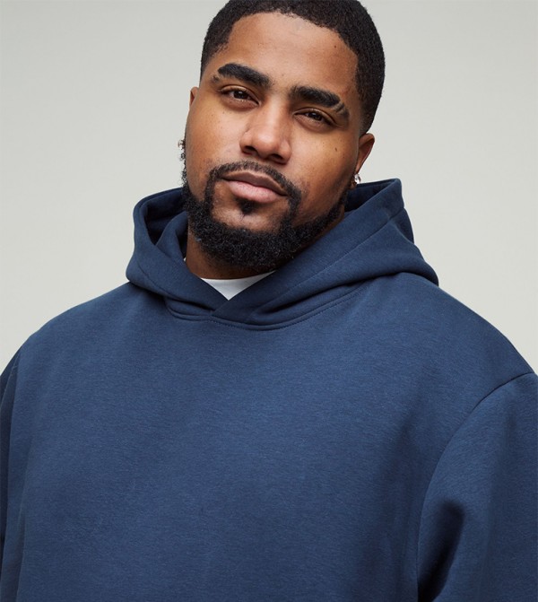 boohooMAN  Hoodies & Sweatshirts - Navy Sweatshirts
