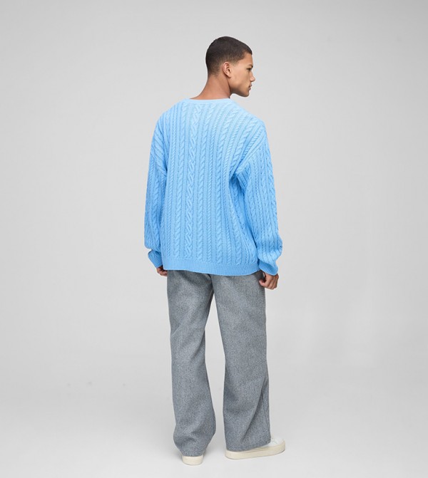 boohooMAN  - Blue Sweaters
