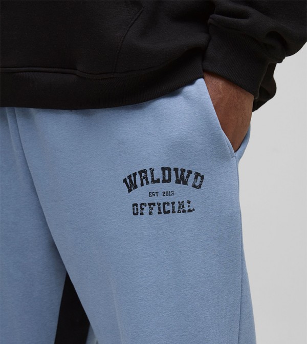 boohooMAN boohooMAN - Blue Joggers