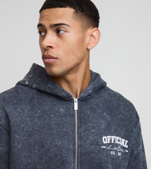 boohooMAN  Jackets & Coats - Dark Grey Casual Jackets