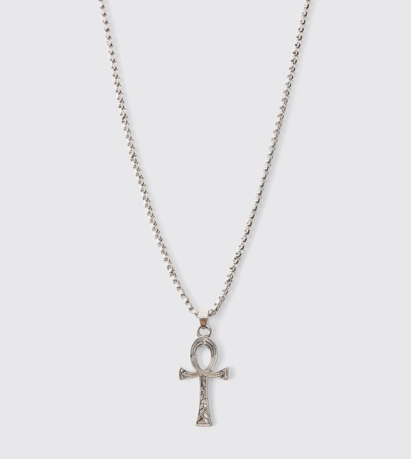 boohooMAN  Jewellery - Silver Necklaces & Pendants