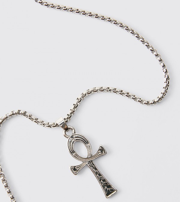 boohooMAN  Jewellery - Silver Necklaces & Pendants
