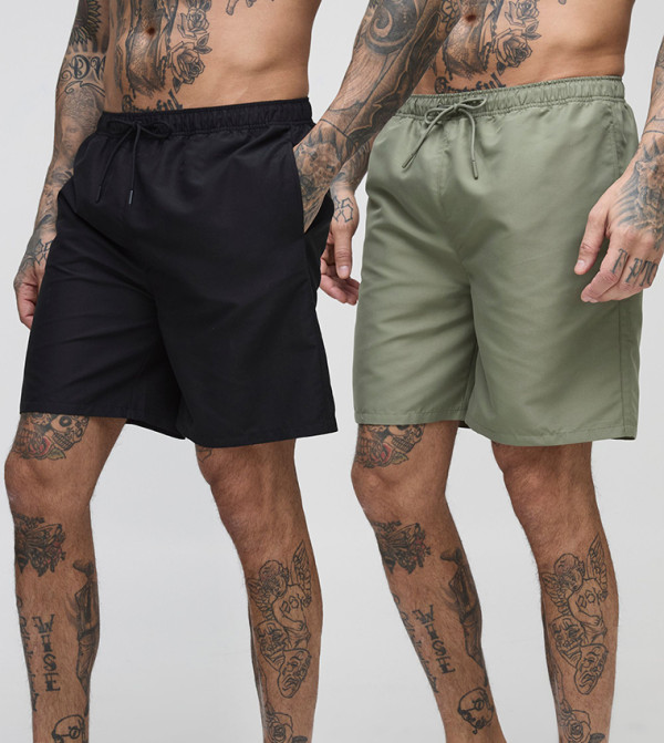 boohooMAN - Outlet  Swimwear - Multi Bottoms