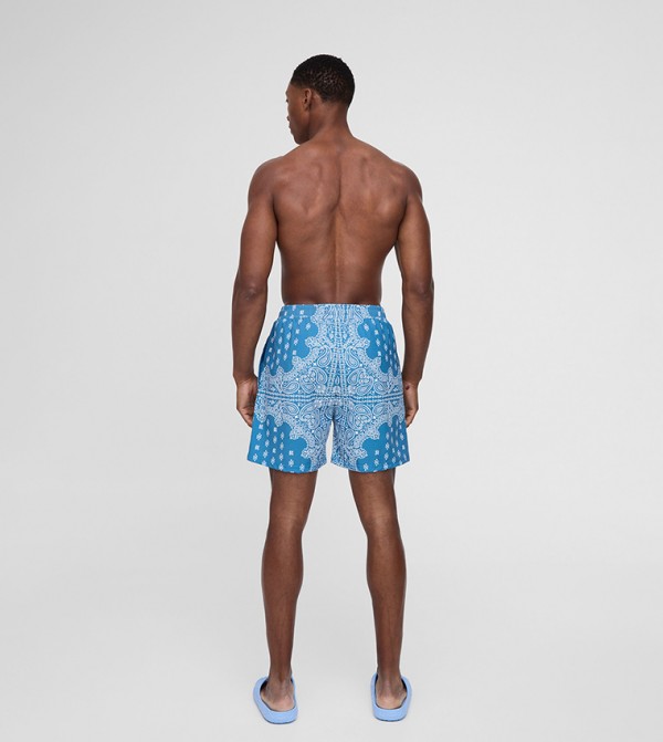 boohooMAN  Swimwear - Blue Bottoms