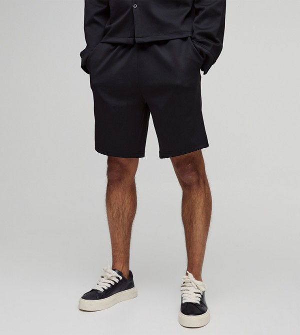 boohooMAN  Casual Shorts - Black Casual Shorts