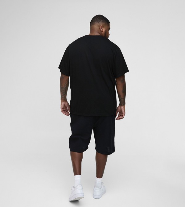 boohooMAN  Shorts - Black Casual Shorts