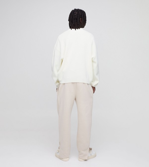 boohooMAN  uni-b - Ecru Sweaters