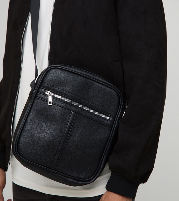 boohooMAN  - Black Cross Body & Sling Bags