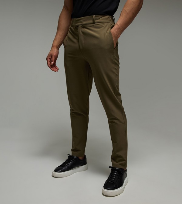 boohooMAN  - Green Casual Pants