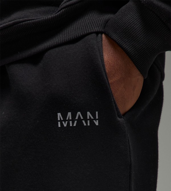 boohooMAN boohooMAN - Black Joggers